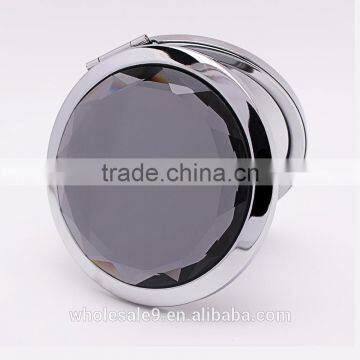 Crystal Metal Cosmetic Mirror Pocket Mirror Compact Mirror photo-3
