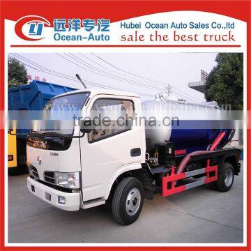 dongfeng brand vacuum tanker truck used in cleaning sewage