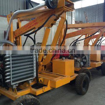 Pile driving machine