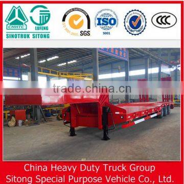 Multi Axle Hydraulic Low Bed Trailer for Carrying Crane/excavator/tractor photo-4