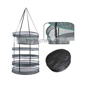 Hydroponic plant growing system 4layers 6layers 8layers 2ft 2.5ft 3ft detachable round Oxford cloth drying rack / dry net