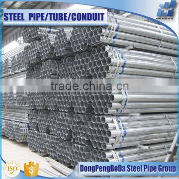 ASTM A53 Erw 60-80g/m2 Pre Galv 3/4" 25*0.7mm gi Round Pipe photo-2