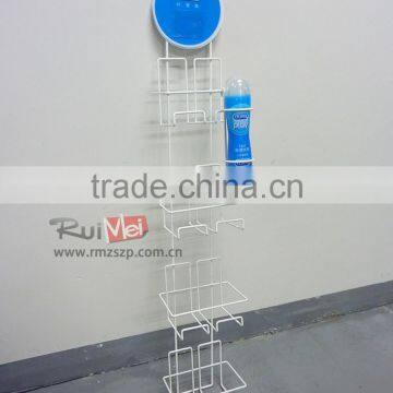 Metal Cosmetic Display Stand, Iron Wall Mounted Condoms Display Shelf photo-2