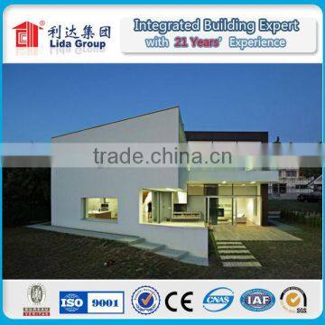 Customized Design Fast Construction Light Steel Structure Luxury Prefab House Building photo-2
