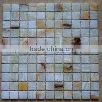 NEW COMMING 2017 NEW PRICE LIGHT GREEN ONYX MOSAIC TILES COLLECTIONS photo-4