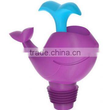 Silicone Wine Pourer and Stopper Spout photo-2