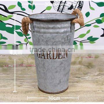 Cheap White Metal Gift Items Decoration Living Room Decoration Frosted Long Stem Flower Vase photo-5