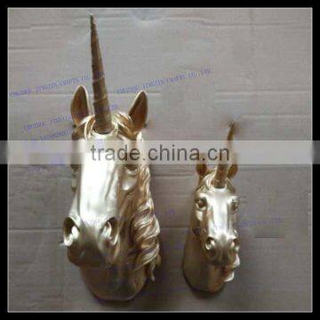 Golden Home Decoration Resin Unicorn photo-4