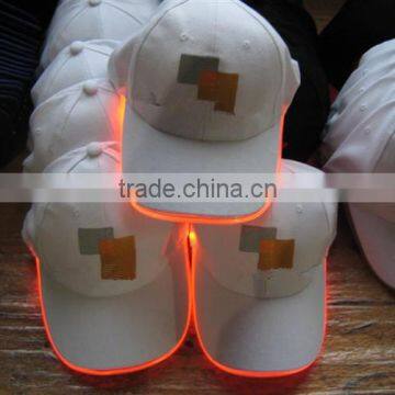 New fashion led flashing baseball cap/unique baseball caps