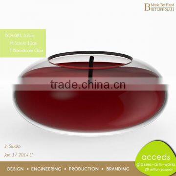 Handmde Cheap Replacement Wholesale Glass Candle Holder photo-4