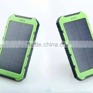 New arrival 2016 hot selling waterproof solar power bank 20000mAh