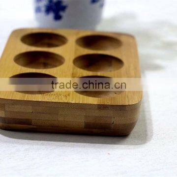 Eco-friendly Unfinished Bamboo Egg Tray for Sale photo-2
