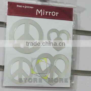 Accessories Decoration Reflective Mirror Sticker