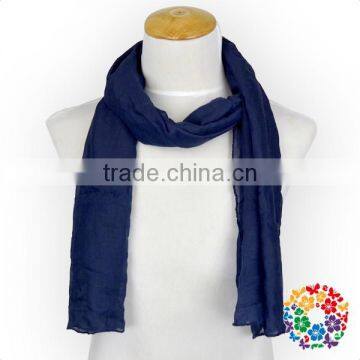 Baby Girls Luxuries Washable Solid Color Fashion Scarf Various Color Silk Scarf photo-3