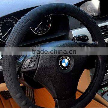 Memory silicone steering wheel cover Auto car Steering Wheel Cover