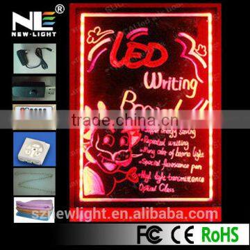 Power Adapter Led Writing Board with Usb Interface Anti-scratch Led Write Board