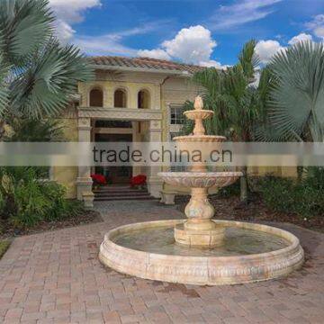 Outdoor Decoration Stone Carving Marble Large Italian Garden Fountain photo-4