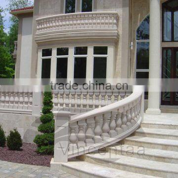 2015 Hot Sale High Quality Marble Romain Balustrades for Sale photo-2