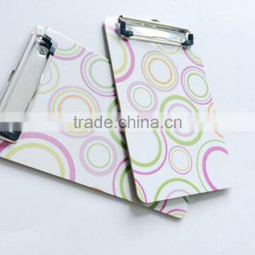 One Side MDF Clipboard With Metal Butterfly Clip A5 photo-5