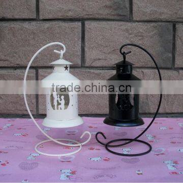 2017 Morden Wedding Proposal House Style OEM Metal Lantern Candle Holders photo-2