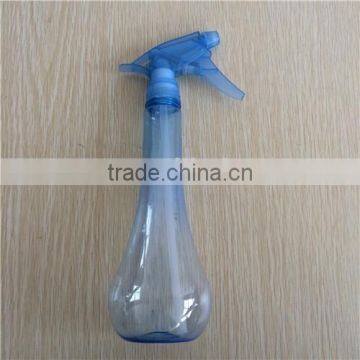 Blue Transparent Plastic Garden Spray Bottle With Trigger
