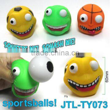 promotion squeeze pop-eyed toys