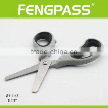S1-1145 5-1/4 Inch 2Cr13 Stainless Steel Blade With PP+TPR Plastic Handle School Scissors photo-4