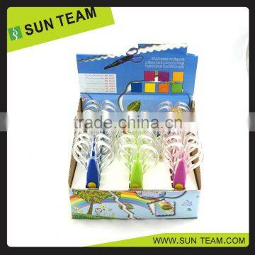CS010 Hot-sell 5-1/4" Scissors Different Shapes Craft Scissors Set photo-2
