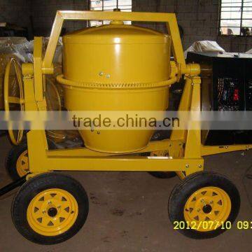 concrete mixer diesel , 5.5HP , 4 wheel ,CM350, CMT350