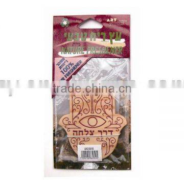 new product religious wooden air freshener with anti-bacterial effect