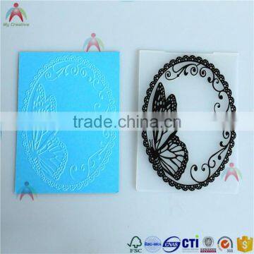 2017 PP plastic specialied in original design embossing folder with hign quality