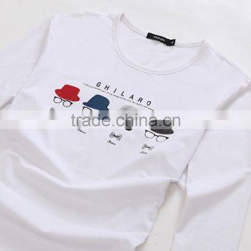 Men's Long Sleeve t Shirt( 95%cotton 5%spandex )digital t Shirt Printing Machine photo-5