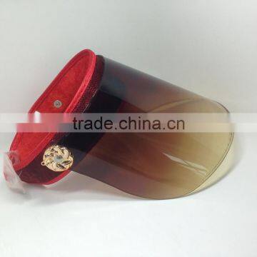 Sun Visor Cap Plastic Rubber Sheet Sun Hat Custom Design Your Own photo-4
