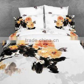 China Supplier Pretty Cartoon Printed Bed Sheet Set Pure Polyster Digital Printing Kids photo-5