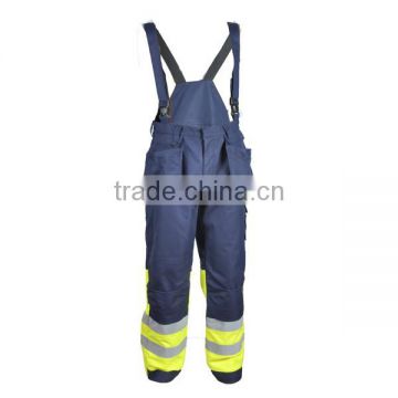 ASTM D6413 Pyrovatex 100% cotton fire resistant bib overall