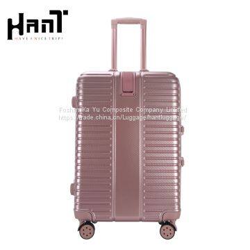 PC Suitcase Aluminum Frame Rose Gold