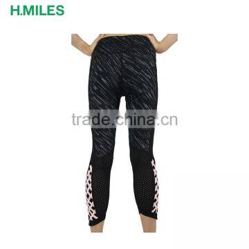 Reflactive Female Gym Tights High Waist Leggings for Women Fitness photo-4