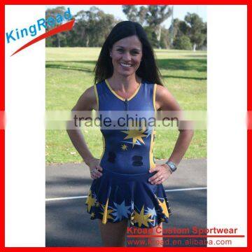 Made in China soft edges sports netball uniforms netball jersey cheap netball dresses