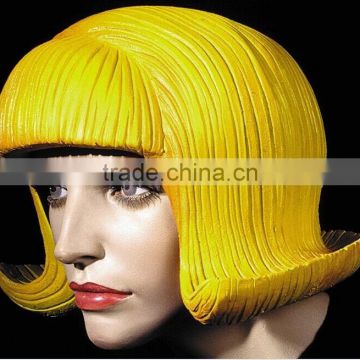 2014 new desig for adult party wig ,fashion Latex wig