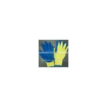 Blue cutton reliable new safety gloves