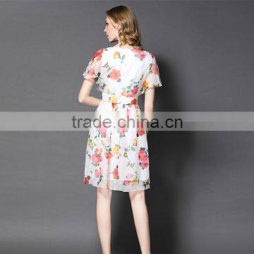 Maxnegio Flower Girl Dress Patterns With Batwing Sleeve Casual Summer Dresses photo-6