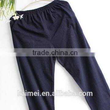 Eco-friendly Wholesale Oversize Life Gym Good Quality Comfortable 100% Cotton Pants photo-3
