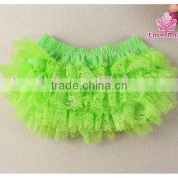 New Style Plain Green Color Baby Bloomers Wholesale Bloomers for Kids photo-2