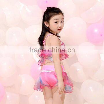 S13738A 2016 Hot Sale Girls Sweet Bikini Kids Swimwear photo-2