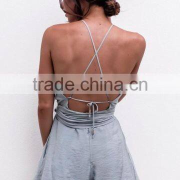 Runwaylover 5444 Sexy Ladies Sexy Ladies Light Blue Sexy Playsuit photo-2