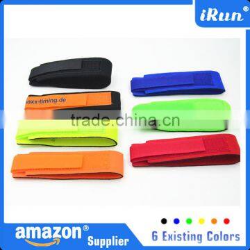 Neon Yellow Ankle Band Strap for Timing Chip - Race Running Time Chip Strap With Neoprene - Accept Custom - Ebay/Amozn Supplier photo-6