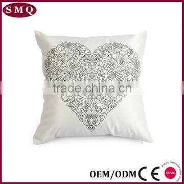 OEM Painting Oriental Imitated Silk Cushion Cover photo-4
