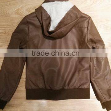 2016 Lady pu Leather Jacket/motorcycle Blazer #PL8930 photo-2