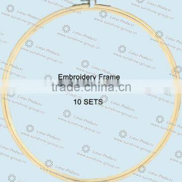 Embroidery Hoop, Bamboo Embroidery Frame, Bamboo Embroidery Hoop