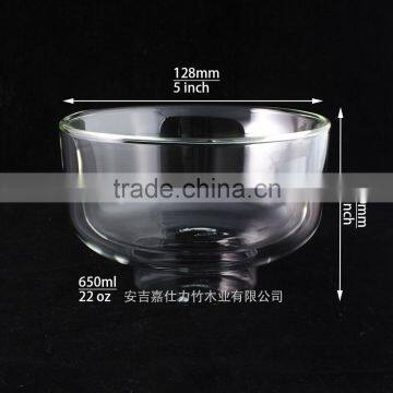 Borosilicate Glass Chawan Tea Bowl For Japanese Tea Ceremony